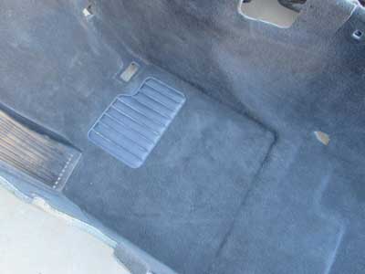 BMW Floor Carpet Carpeting Black Front and Rear Sections 51477030755 2003-2008 E85 E86 Z42